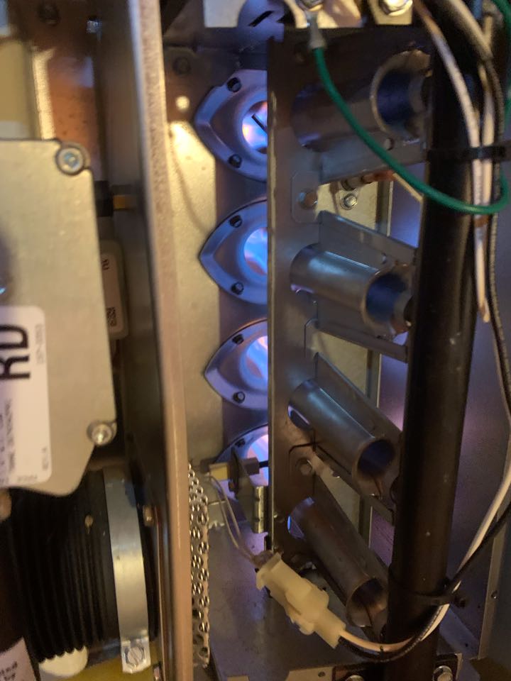 Performed routine furnace check up here in Lafayette ca. 