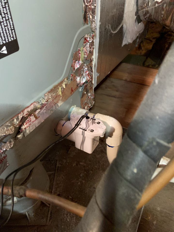 Replace (2) SS2 safety switches and redesigned condensation lines for Katharine