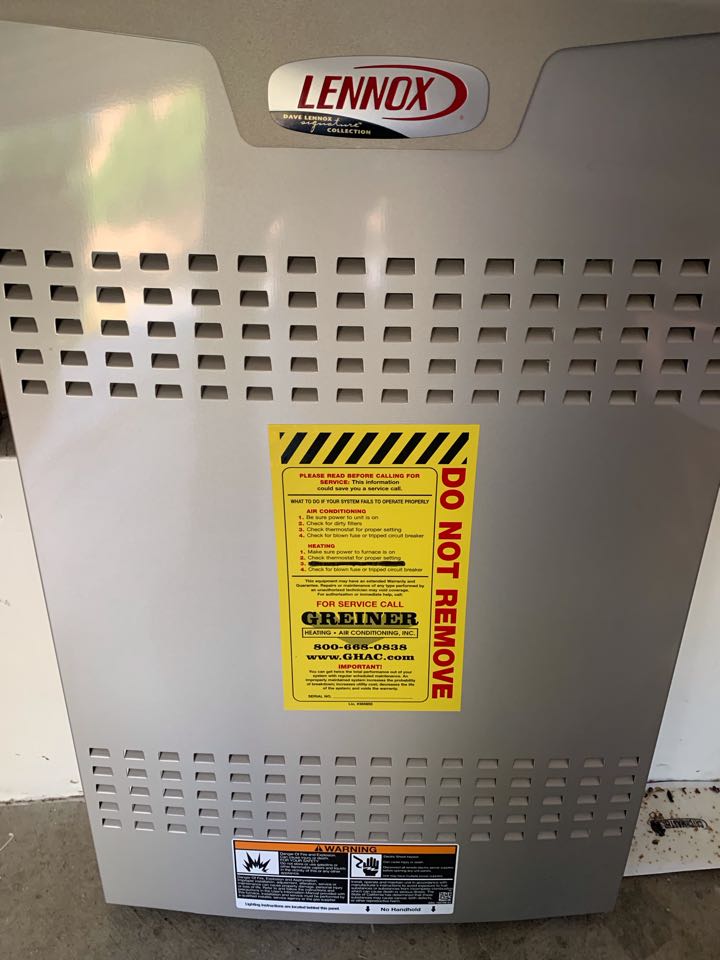 Performed a furnace maintenance check here in Fairfield ca