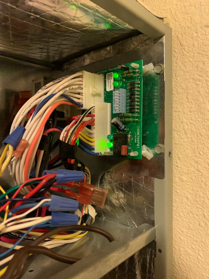 Year maintenance on furnace here in Walnut Creek ca