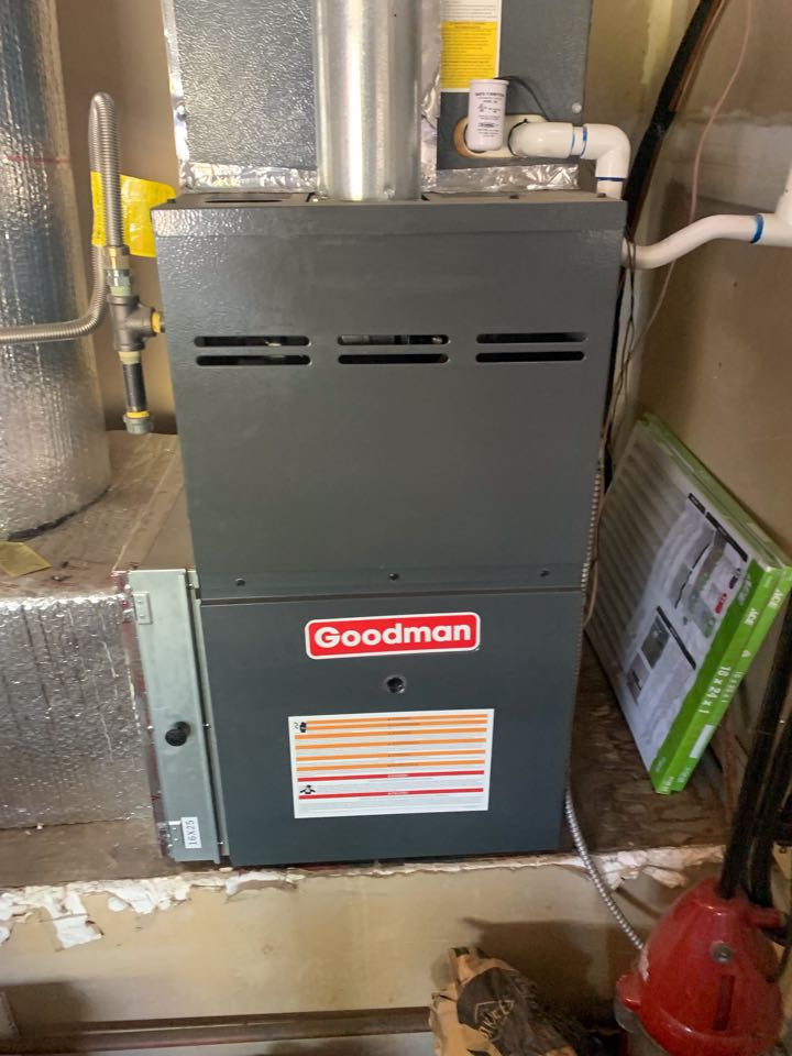 Performed a routine furnace maintenance here in Oakley ca