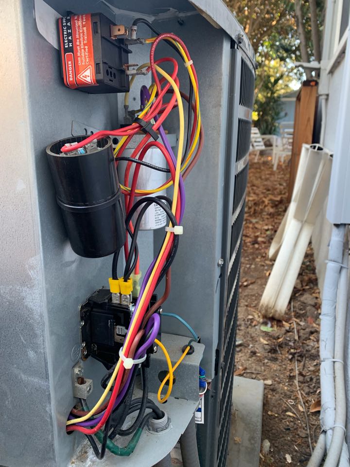 Routine maintenance of condenser in concord ca