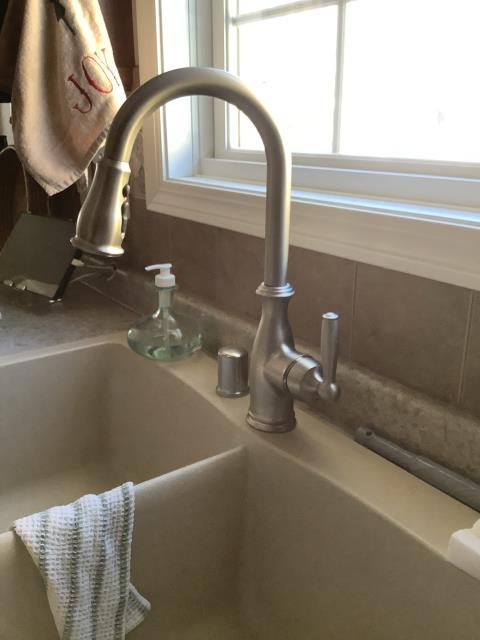 Holmen, WI - Install Moen Brantford 7185SRS Stainless Pulldown Kitchen Faucet Call Maxwell White Plumbing for all your plumbing needs 608-786-4004 Holmen, WI - Install Moen Brantford 7185SRS Stainless Pulldown Kitchen Faucet Call Maxwell White Plumbing for all your plumbing needs 608-786-4004