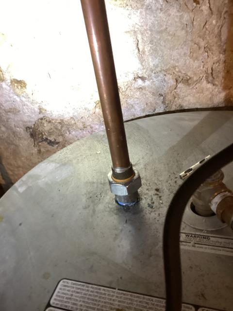 A rotten egg smell in the customers hot water was fixed by installing New Corro-protec anode rods.