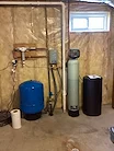 Sparta, WI - I successfully installed a natural or LP gas tankless water heater, ensuring efficient and on-demand hot water supply. Additionally, I installed a New Capital cp100-32k water softener to improve water quality and extend the lifespan of plumbing fixtures. Recognizing that the house was not previously equipped for a water softener, I meticulously ran new water lines to facilitate the installation. This involved precise measurements, cutting, and connecting pipes to ensure a seamless integration with the existing plumbing system. The installation was completed with attention to safety and efficiency, providing the homeowner with enhanced water comfort and quality.