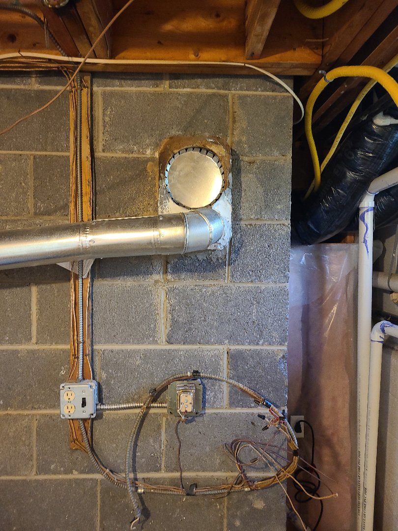Capping existing vent pipe in watchung