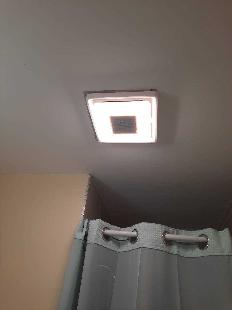 Completed diagnostic on malfunctioning bath fan/Light combo in Perry Hall