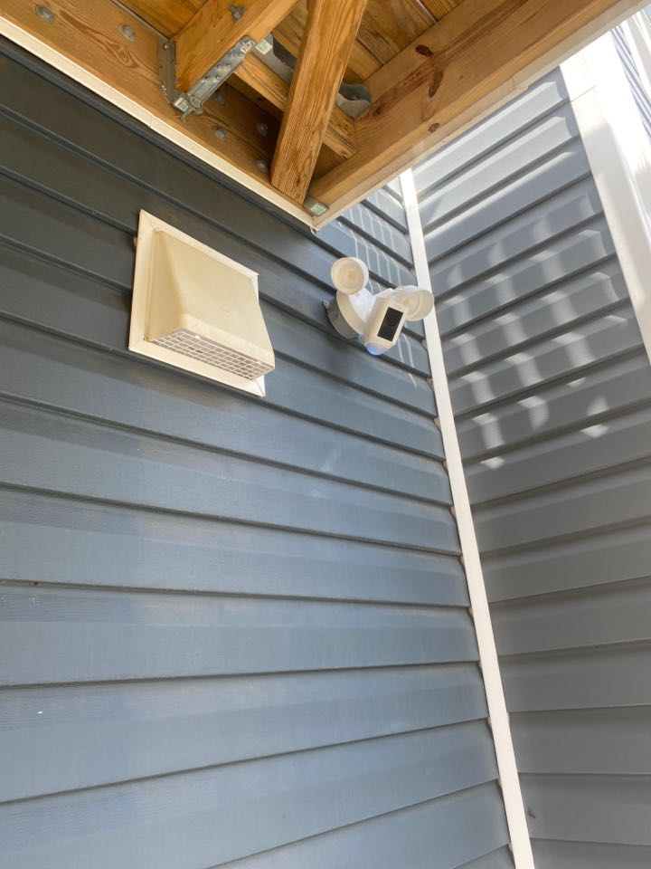 Installed two ceiling fans, and a ring camera in Odenton, MD