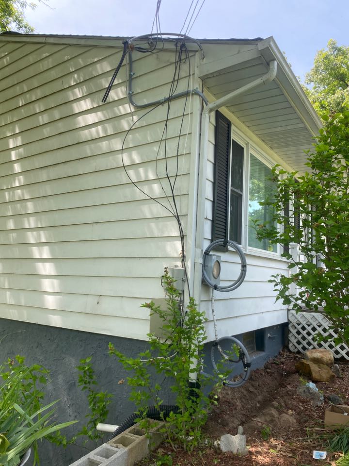 Installed 200A service cable in Jessup, MD