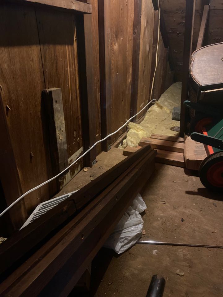 Replaced damaged wire for outdoor and attic garage lights in Davidsonville, MD
