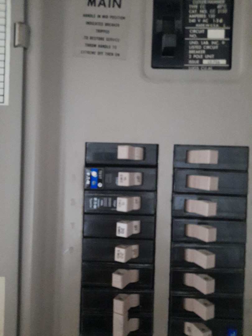 Broken GFCI breaker replaced.
Cookeville, MD