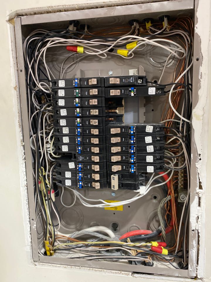 Installed dual function breaker and labeled panel boxes in Jessup, MD