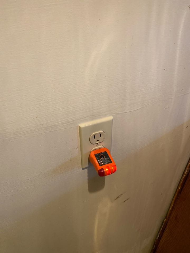 Extended circuit and installed duplex receptacle for gas stove in Rosedale, MD