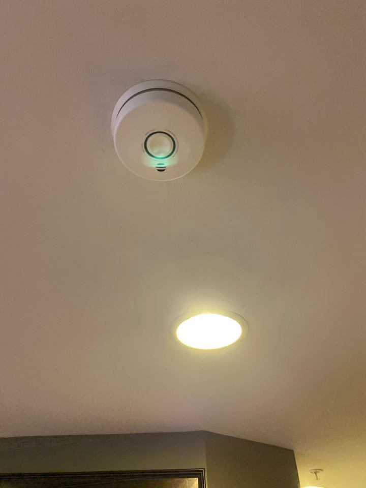 Installed smoke alarms and smoke/carbon monoxide alarms in Hanover, MD