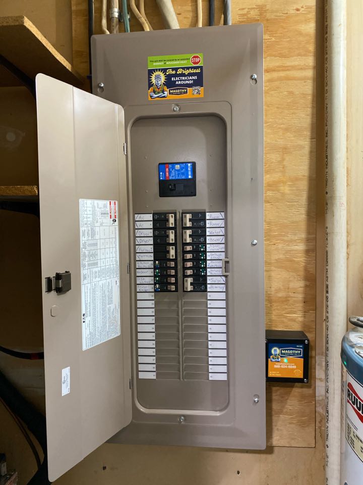 Installed 200A panel and LED recessed lights in Crofton, MD