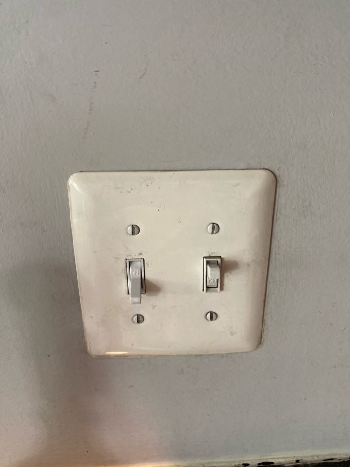 Replaced si single pole switches and installed two dimmer switches in Elkridge, MD