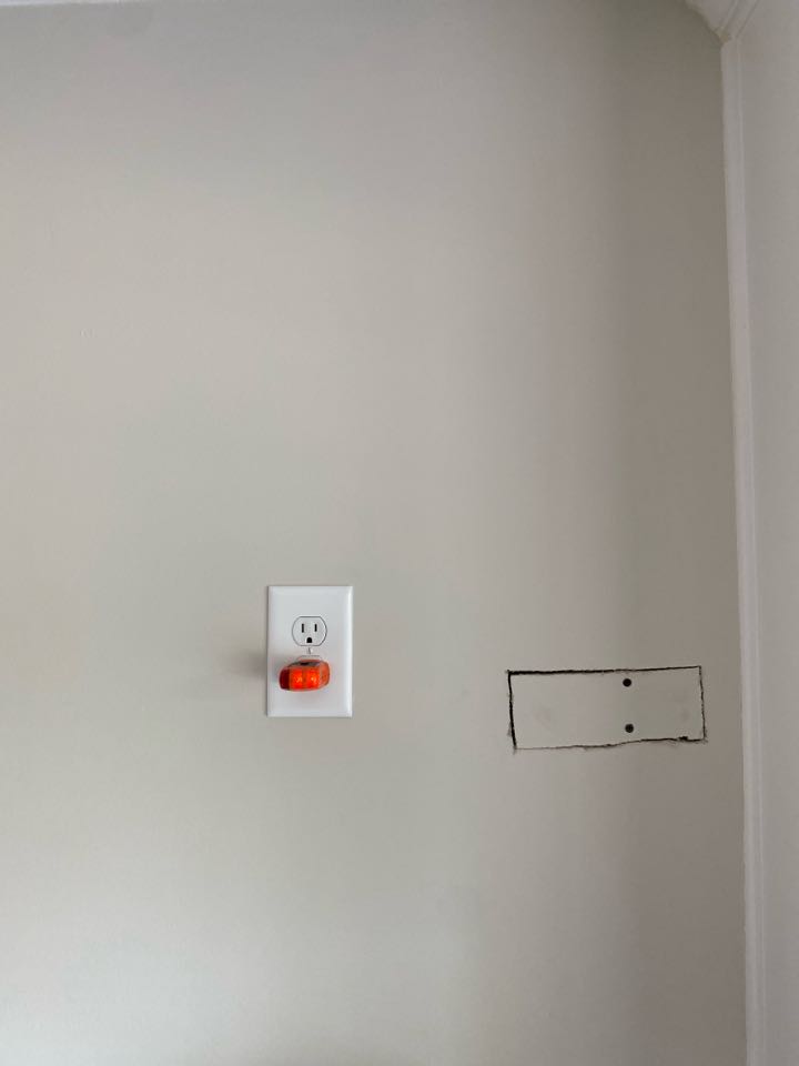 Added TV outlet from existing circuit in Nottingham, MD
