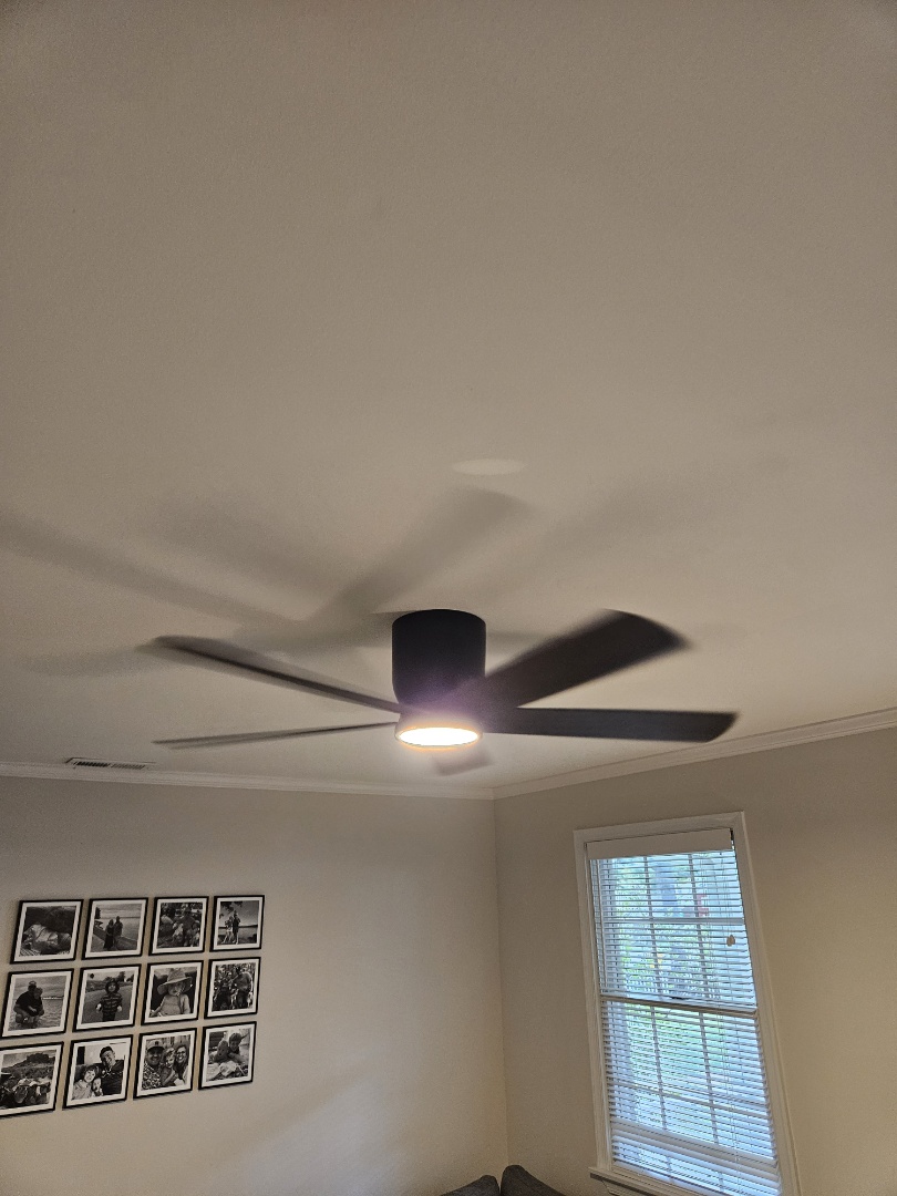 Installed a new ceiling fan and wiring in Davidsonville, MD
