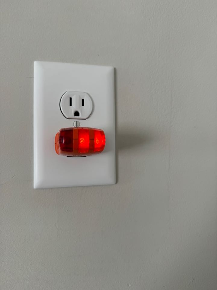 Installed a new receptacle for a tv  