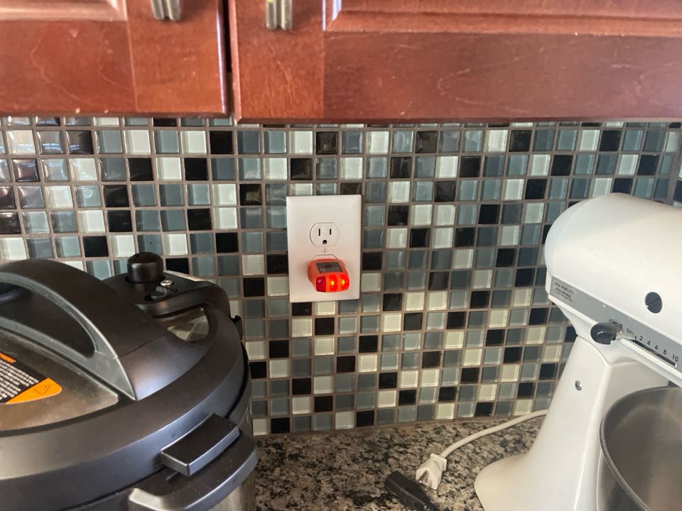 Reinstalled new receptacles and switches in home redevice project. Pasadena, MD. 