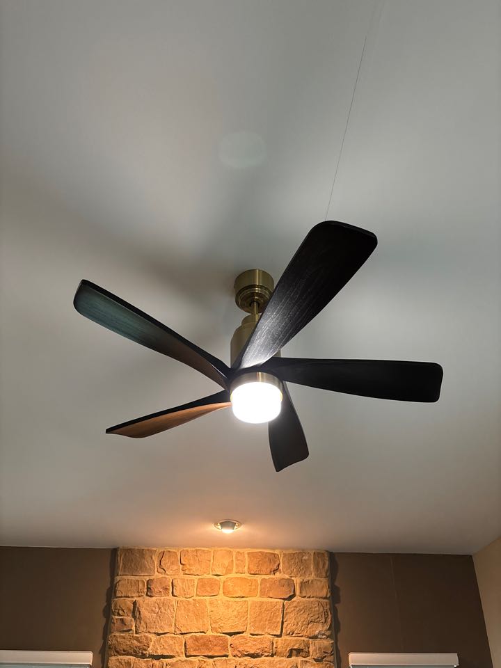 Replaced an existing ceiling fan in Gambrills, MD.