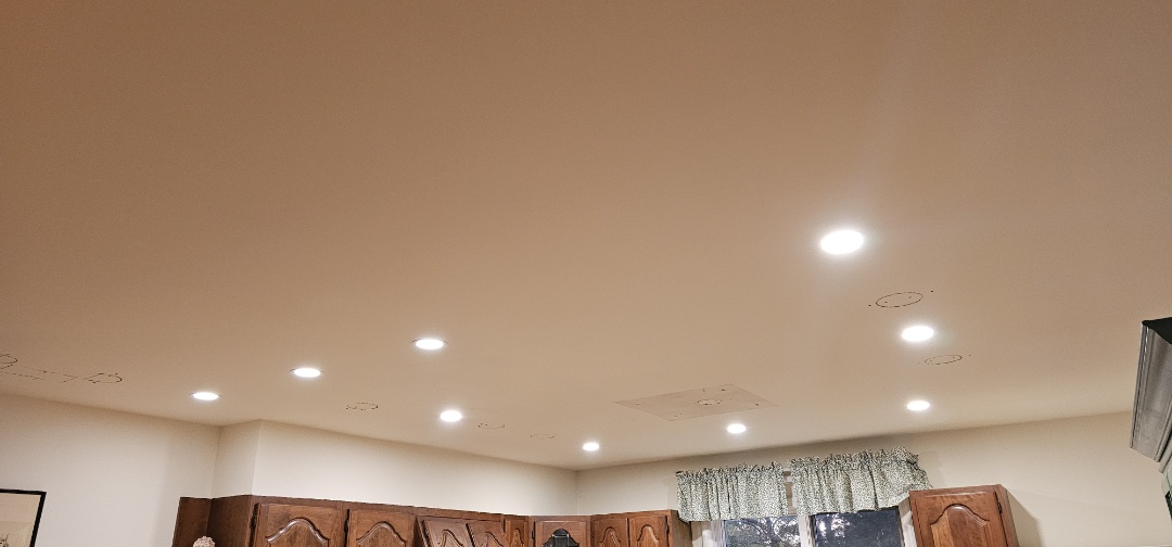 installation of recessed 