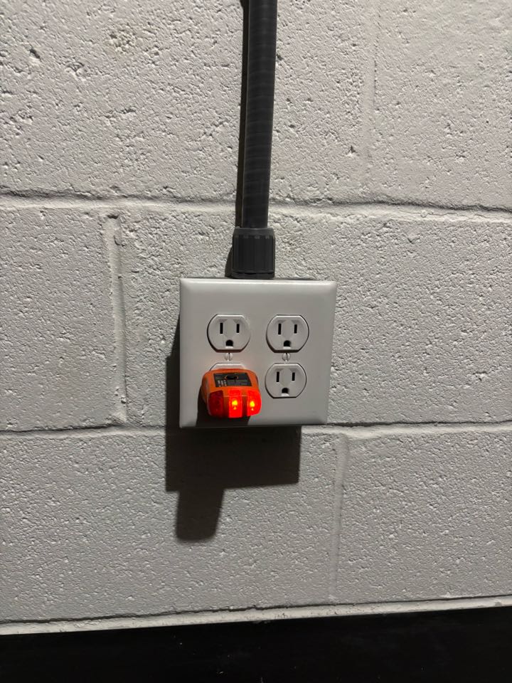 Installed 2 new receptacles in Millersville, MD.