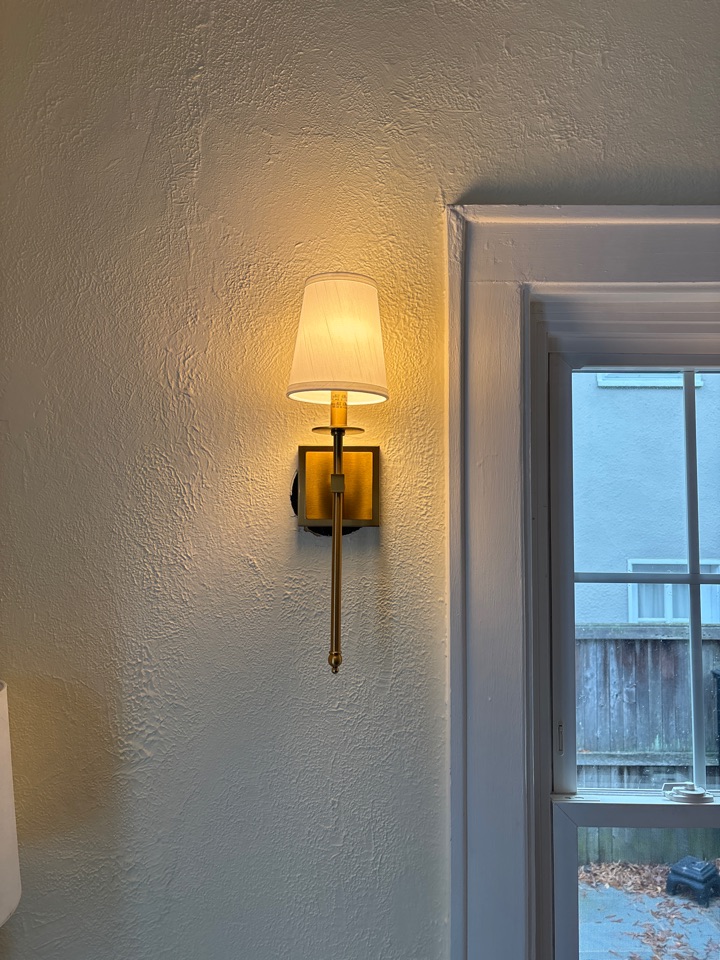 Installed new light fixture in dining room in Annapolis, MD.