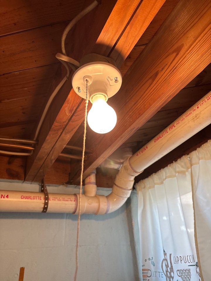 Installed new keyless light fixture in Parkeville, MD.