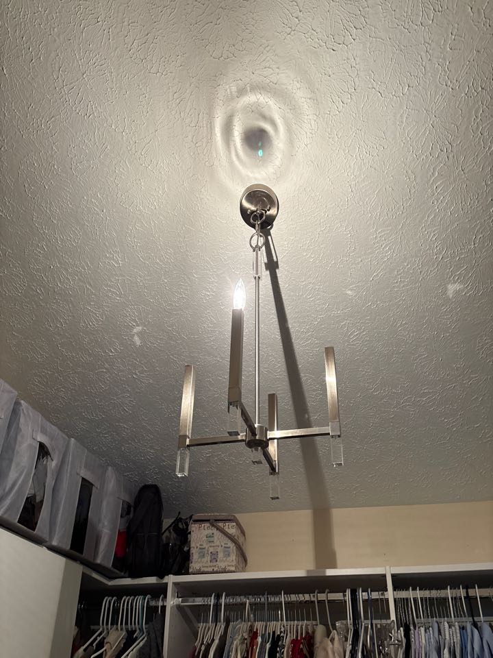Installed a new light fixture in Essex, MD.