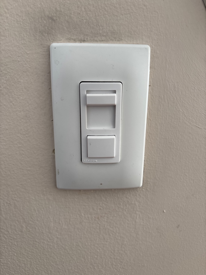 Corrected the wiring for a dimmer switch in Towson, MD.