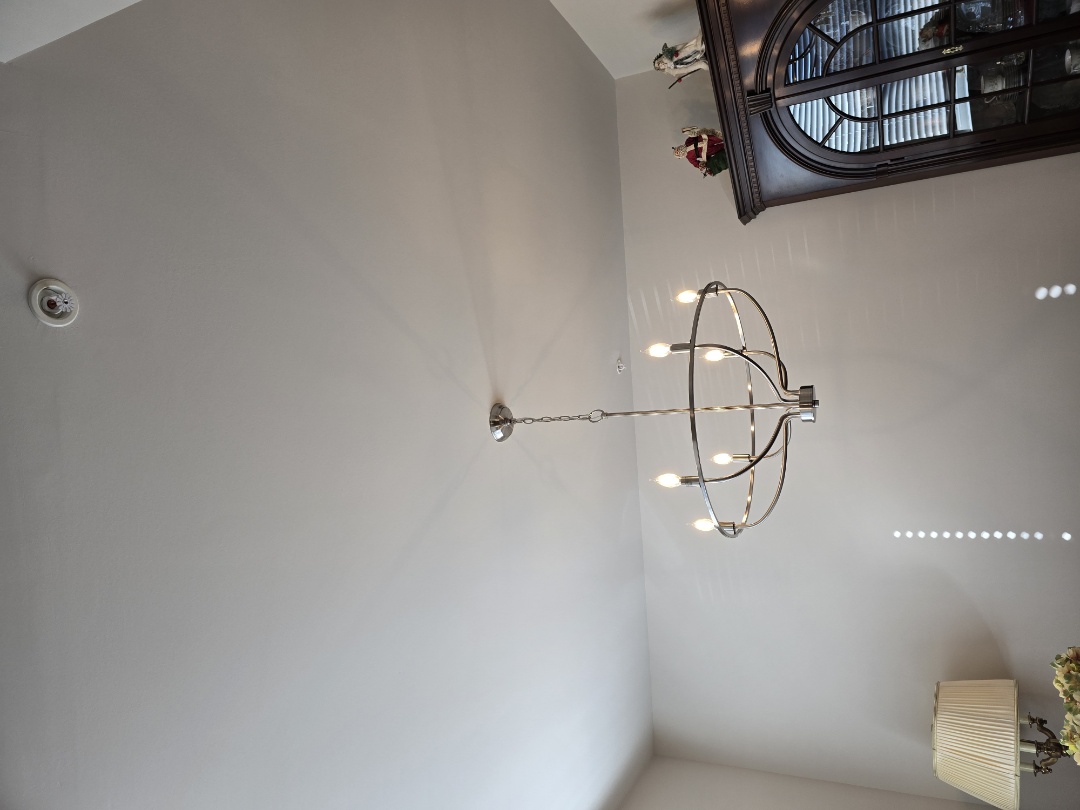 chandelier install