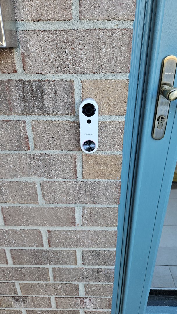 Installed a new video doorbell and doorbell system in Annapolis, MD