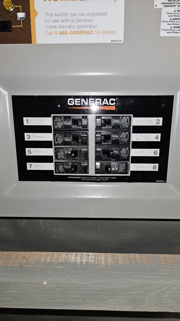 Installed new breakers in Annapolis, MD