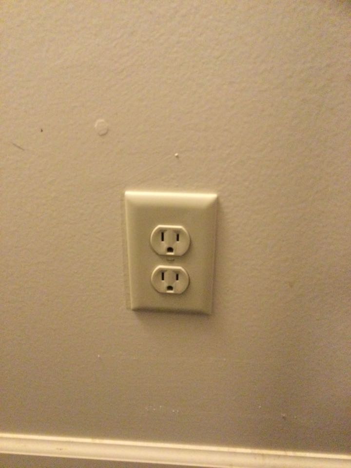 Performed diagnostic and replaced a duplex receptacle in Catonsville, MD