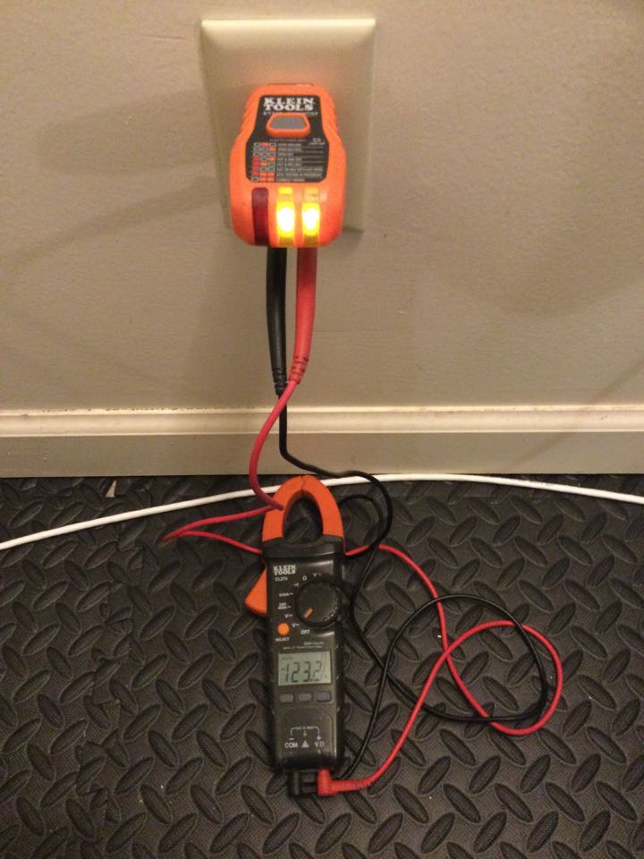 Performed diagnostic and replaced a duplex receptacle in Catonsville, MD