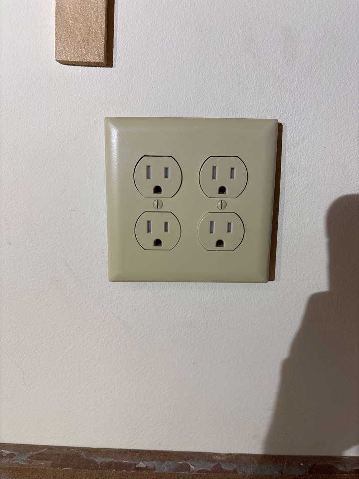 Installed two receptacles in Annapolis, MD.