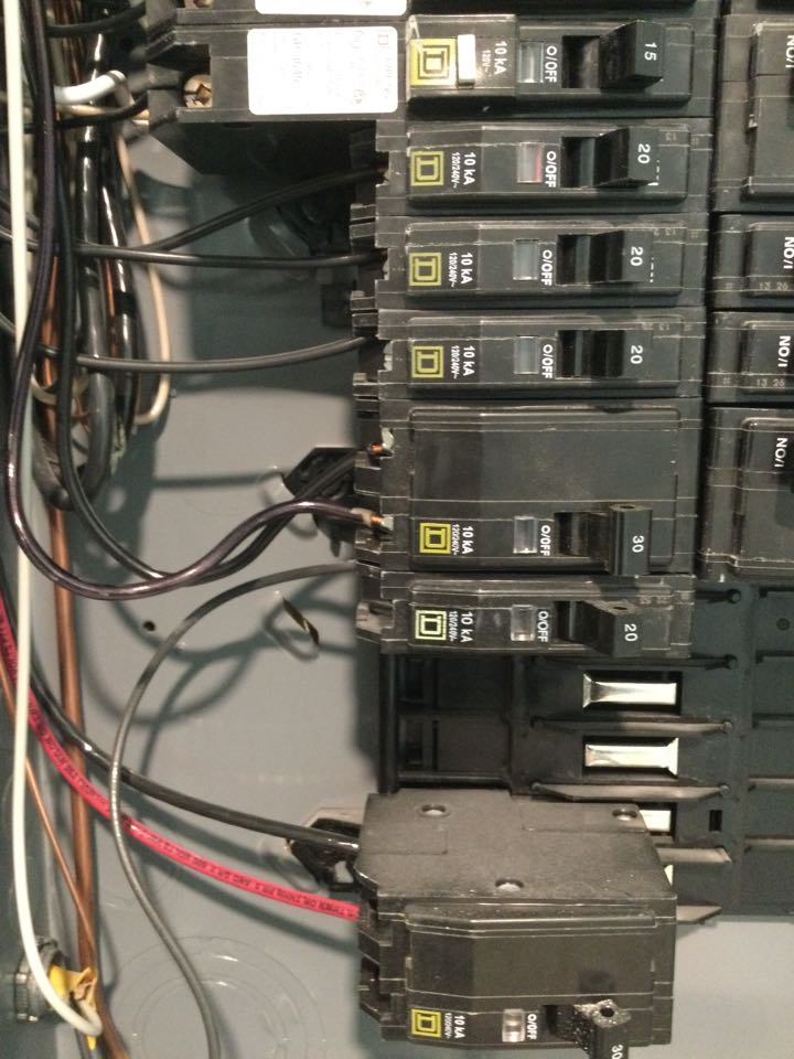 Performed diagnostic and installed a 240v 30a breaker in Hanover, MD