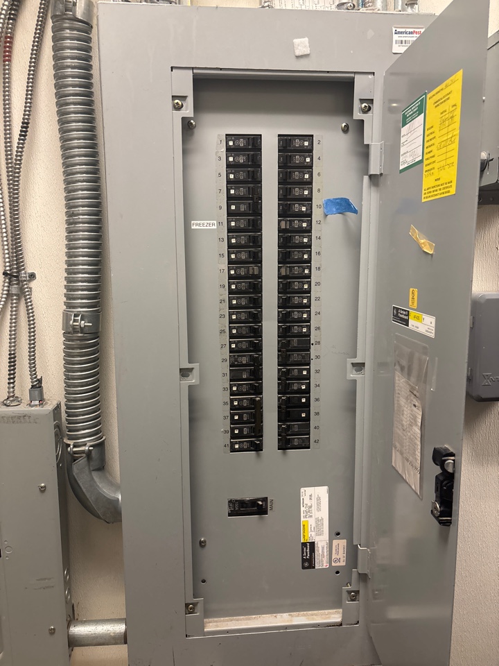 Performed a commercial diagnostic in Towson, MD.