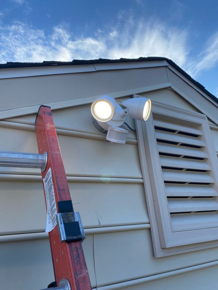 Installed floodlight in Halethorpe, MD