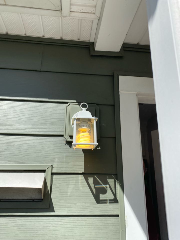 Installed light fixture in Arnold, MD