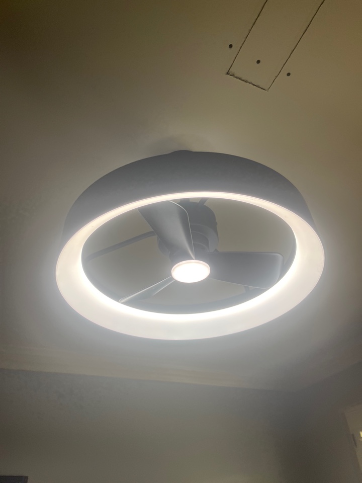 Installed new customer supplied ceiling fan from scratch! Severn, Maryland!