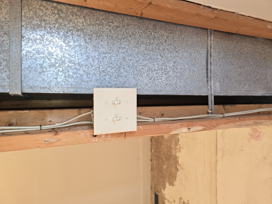 remodel for closet lights to be on same switch
