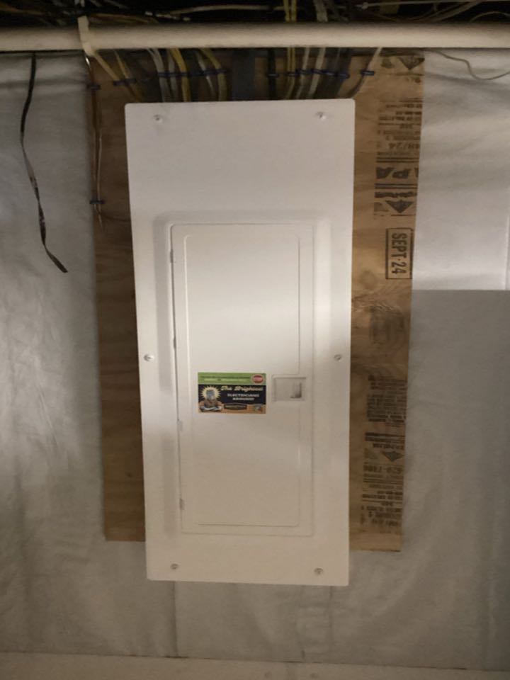 Magothy Electric company performed a panel change replacing a 100 amp panel with a new 200 amp panel in Halethorpe Maryland