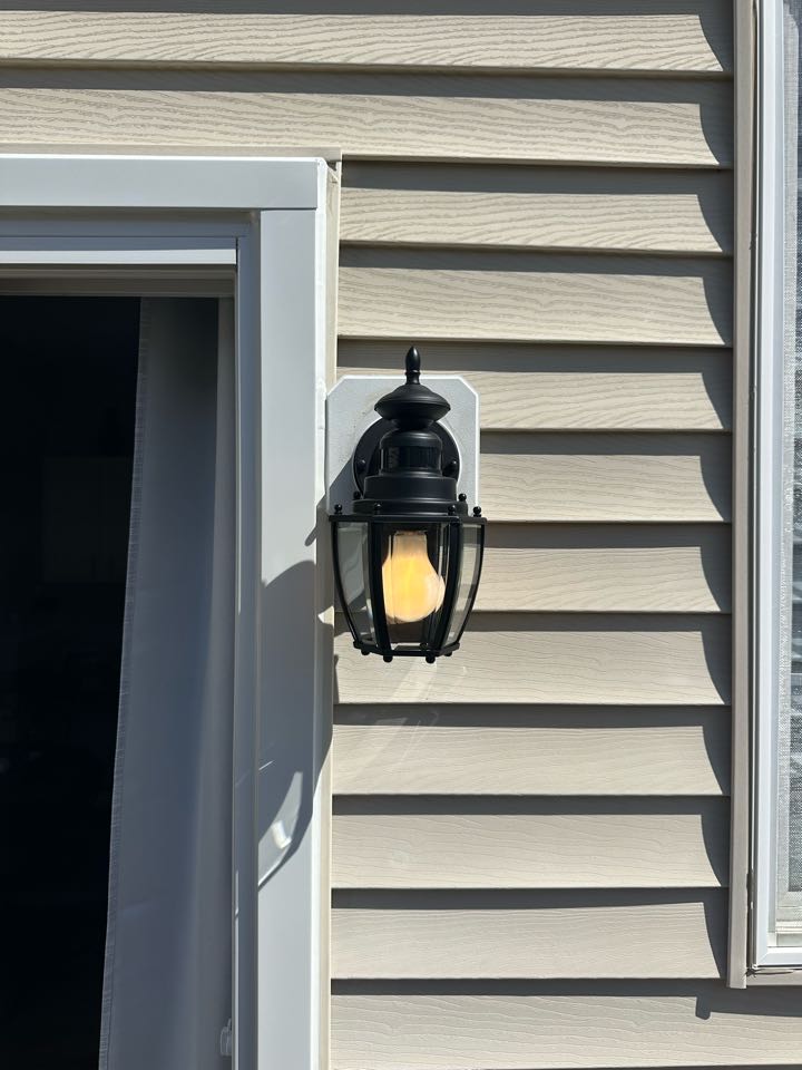 Magothy Electric installed two outdoor light fixtures in Gambrills, Md.  Magothy Electric installed two outdoor light fixtures in Gambrills, Md.