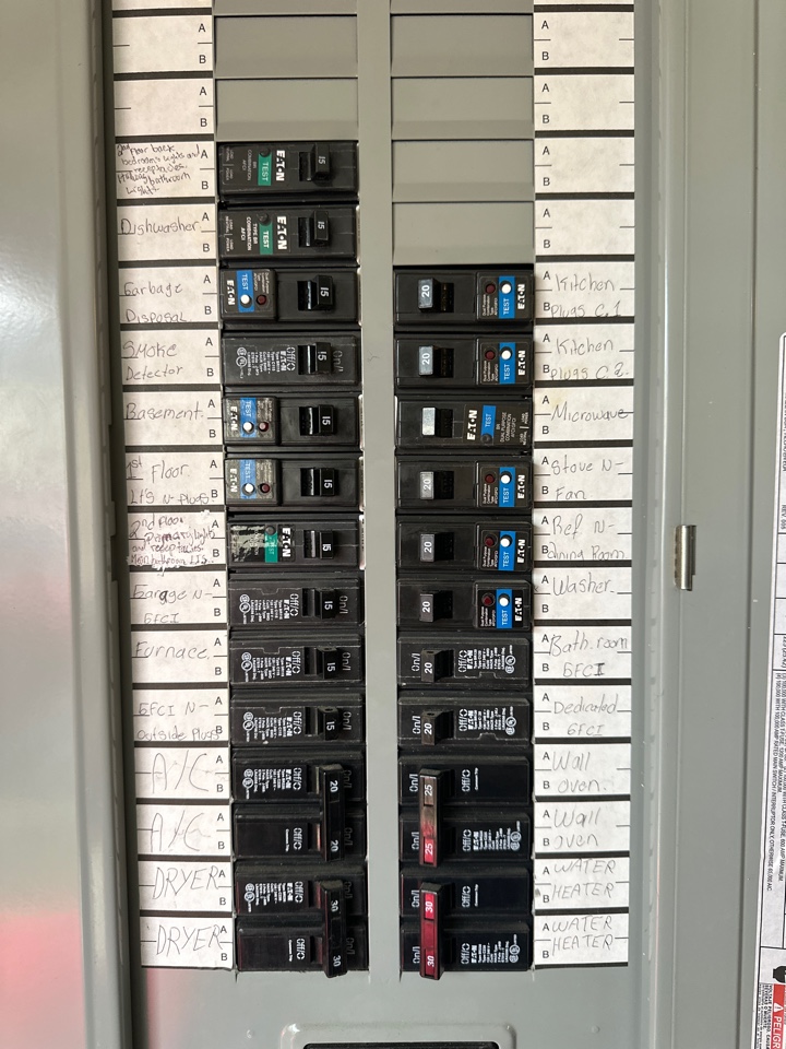 Magothy Electric installed breakers in Elkridge, Md. 