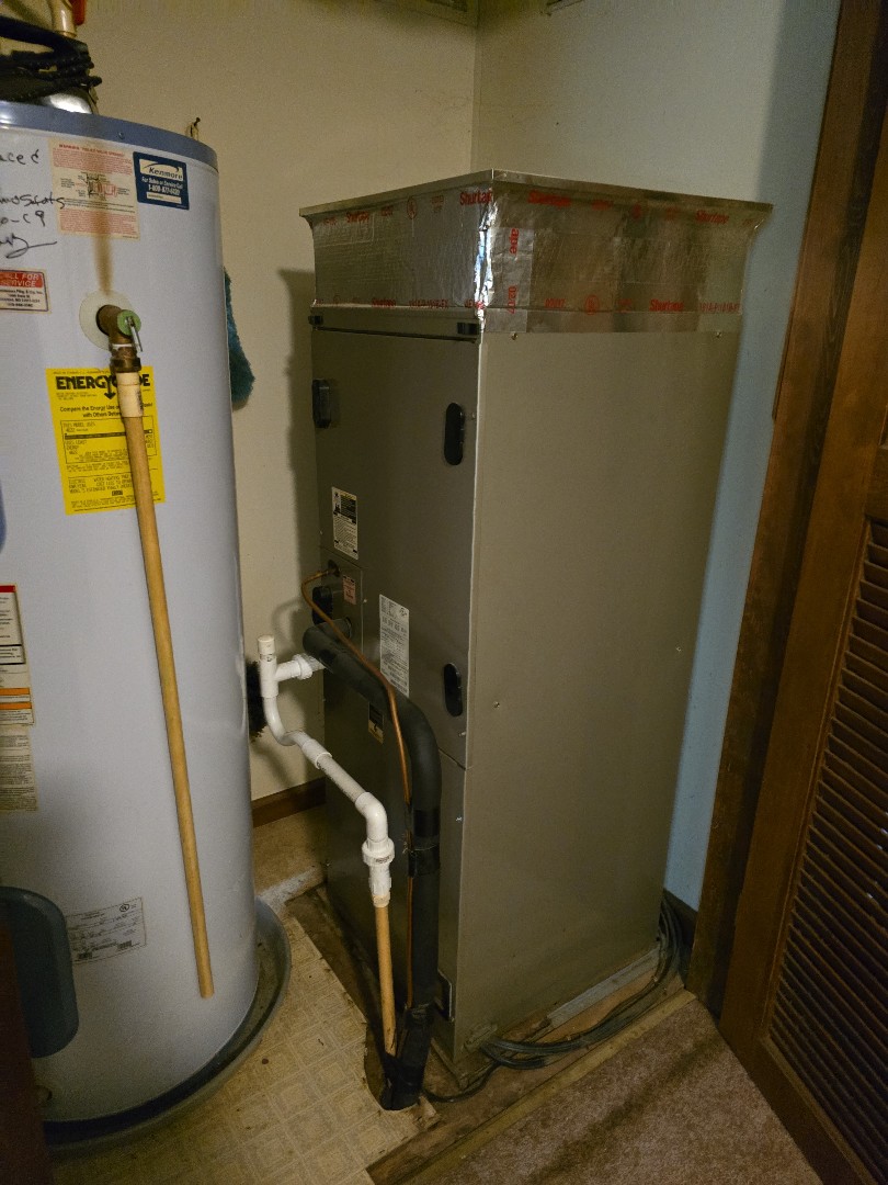 wiring repair to heat pump