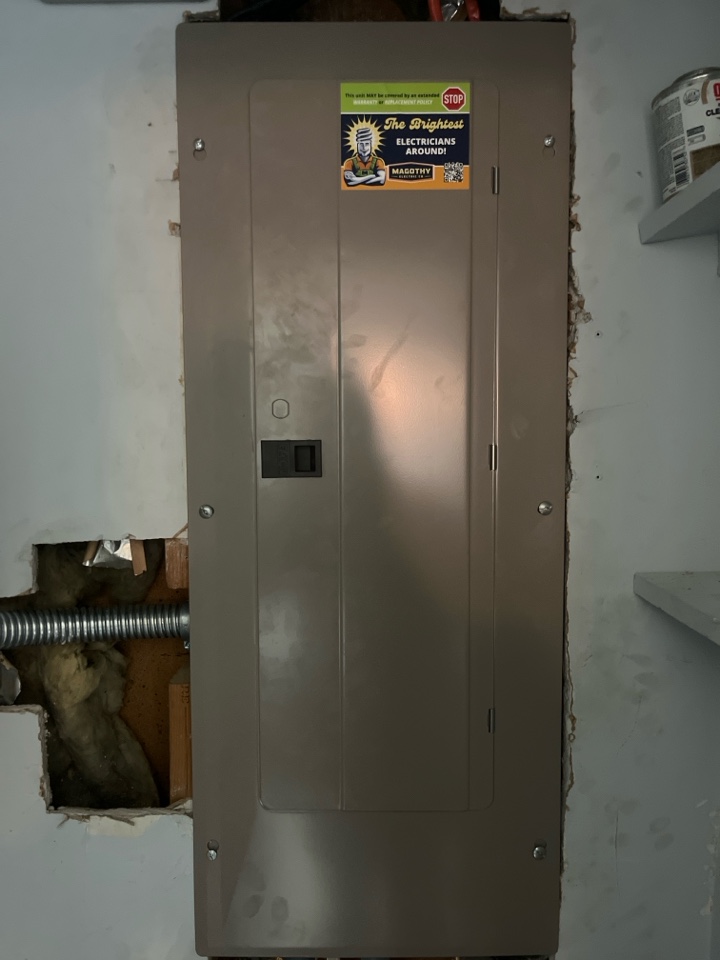 Replaced main panel in Owing mills, Maryland! 