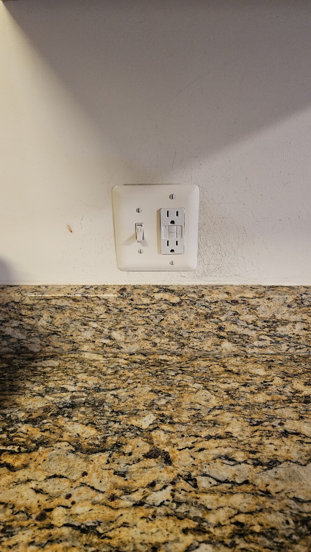 Replaced a GFCI outlet in Ellicott City, MD