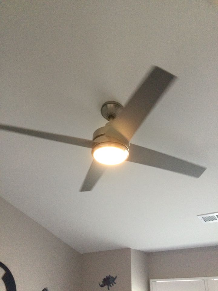 Installed two ceiling fan remote control kits in Ellicott City, MD